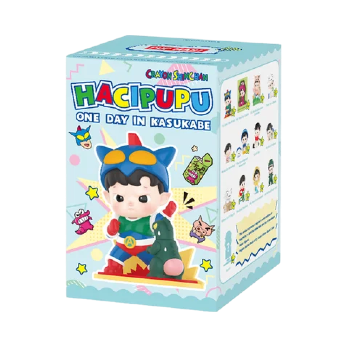 - Pop Mart Hacipupu x Crayon Shinchan One Day In Kasukabe Series Figures Sealed Case (1 Blind Box)