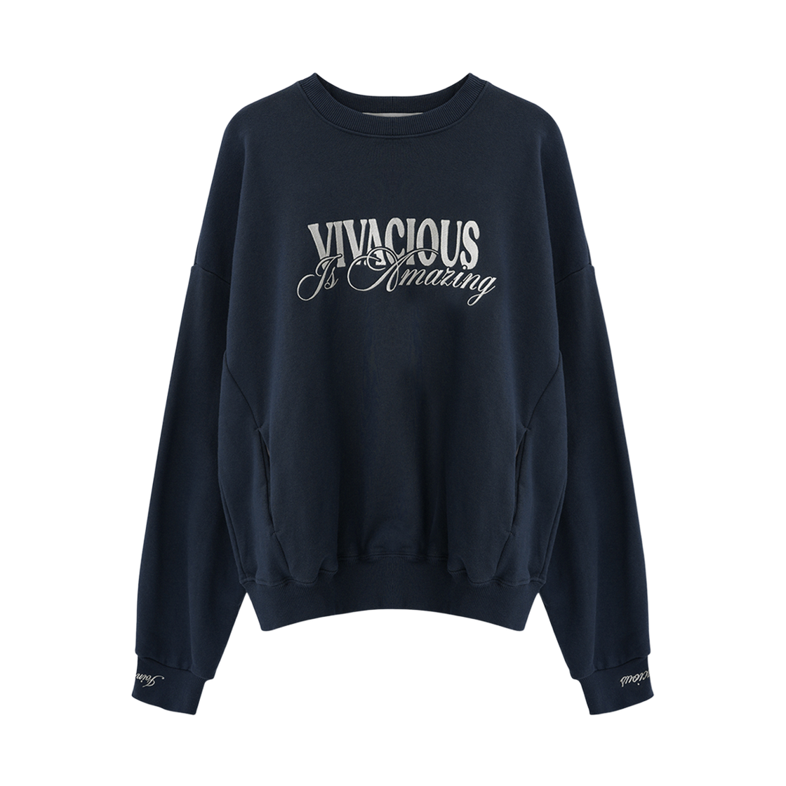 VV51TS08NV VIVACIOUS Vv Amazing Sweatshirt Navy