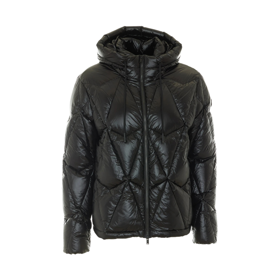 M36MJ151292 Moose Knuckles Iceberg Quilted Down Jacket Black
