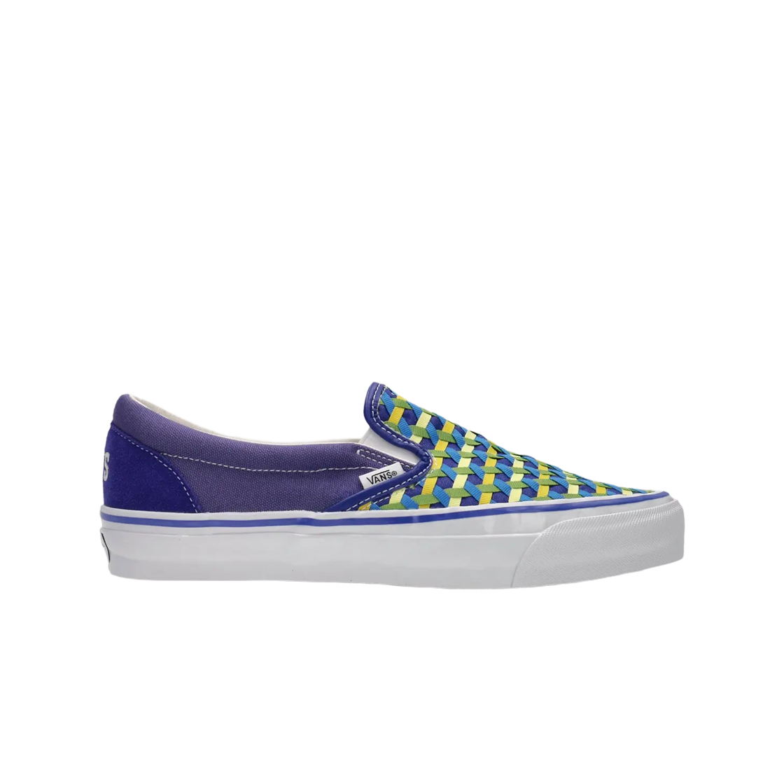 VN0011173TA1 Vans x Costs LX Classic Slip-On 98 Royal Cobalt Faded Yellow