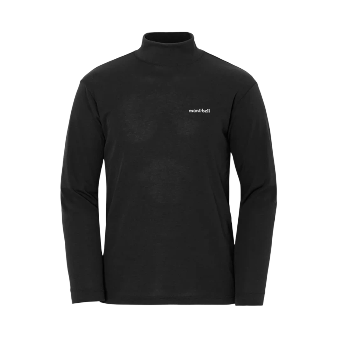 1114824 Montbell Wickron High Neck Shirt Black