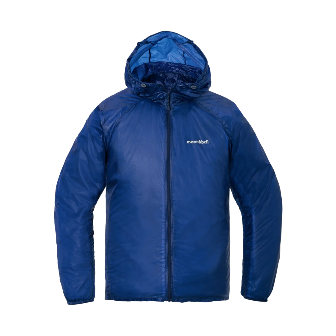 1103285 Montbell EX Light Wind Hooded Jacket Blue