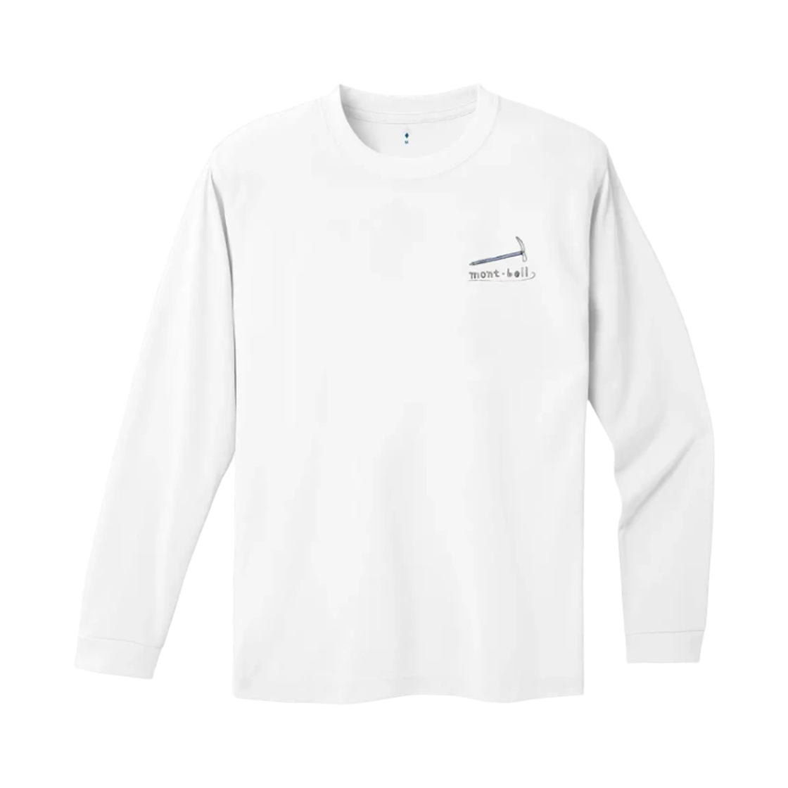몽벨 위크론 롱슬리브 마운틴 기어 티셔츠 화이트(Montbell Wickron Long Sleeve Mountain Gear T-Shirt White) - 2