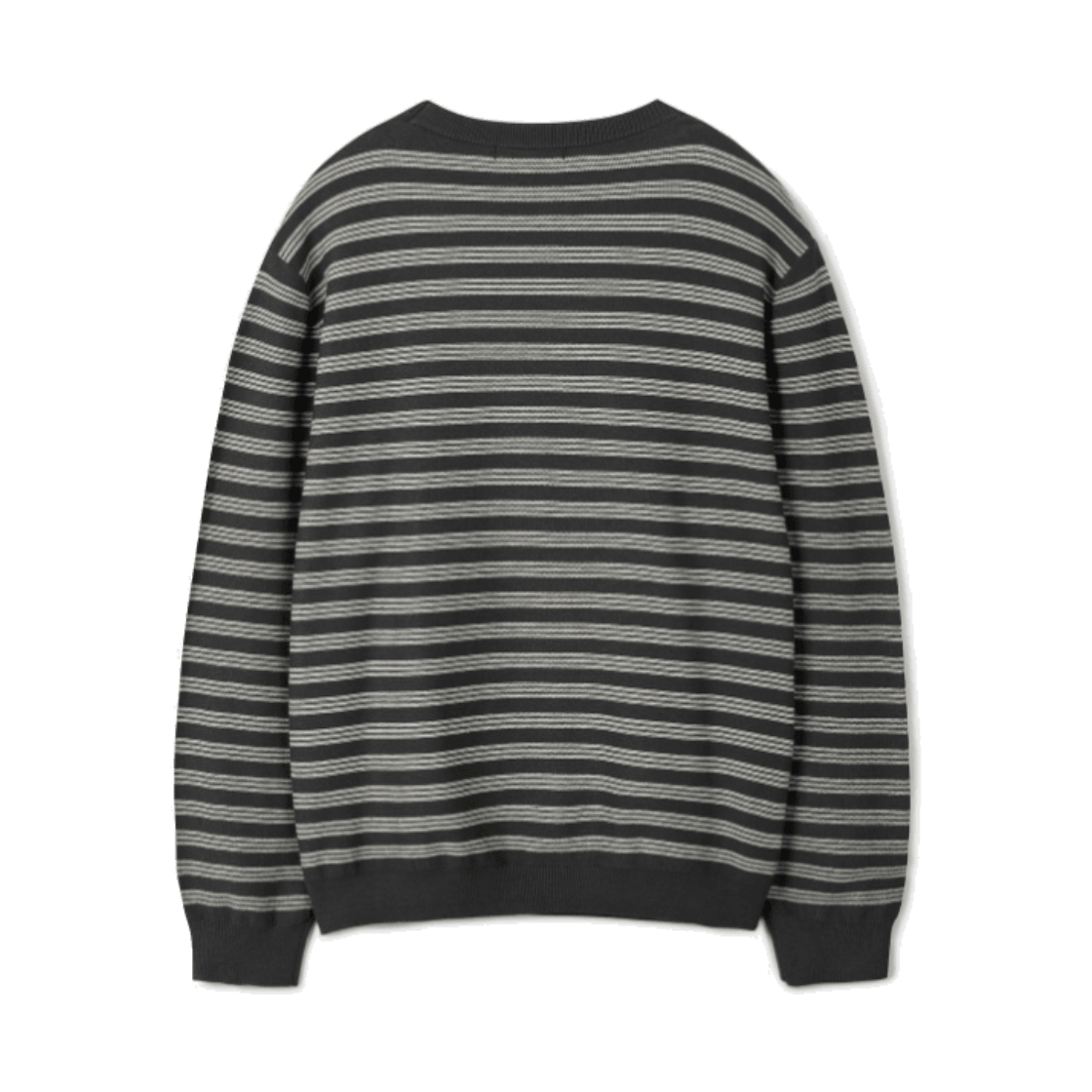 24/7 시리즈 멀티 스트라이프 니트 스웨터 차콜(24/7 series Multi Stripe Knit Sweater Charcoal) - 2