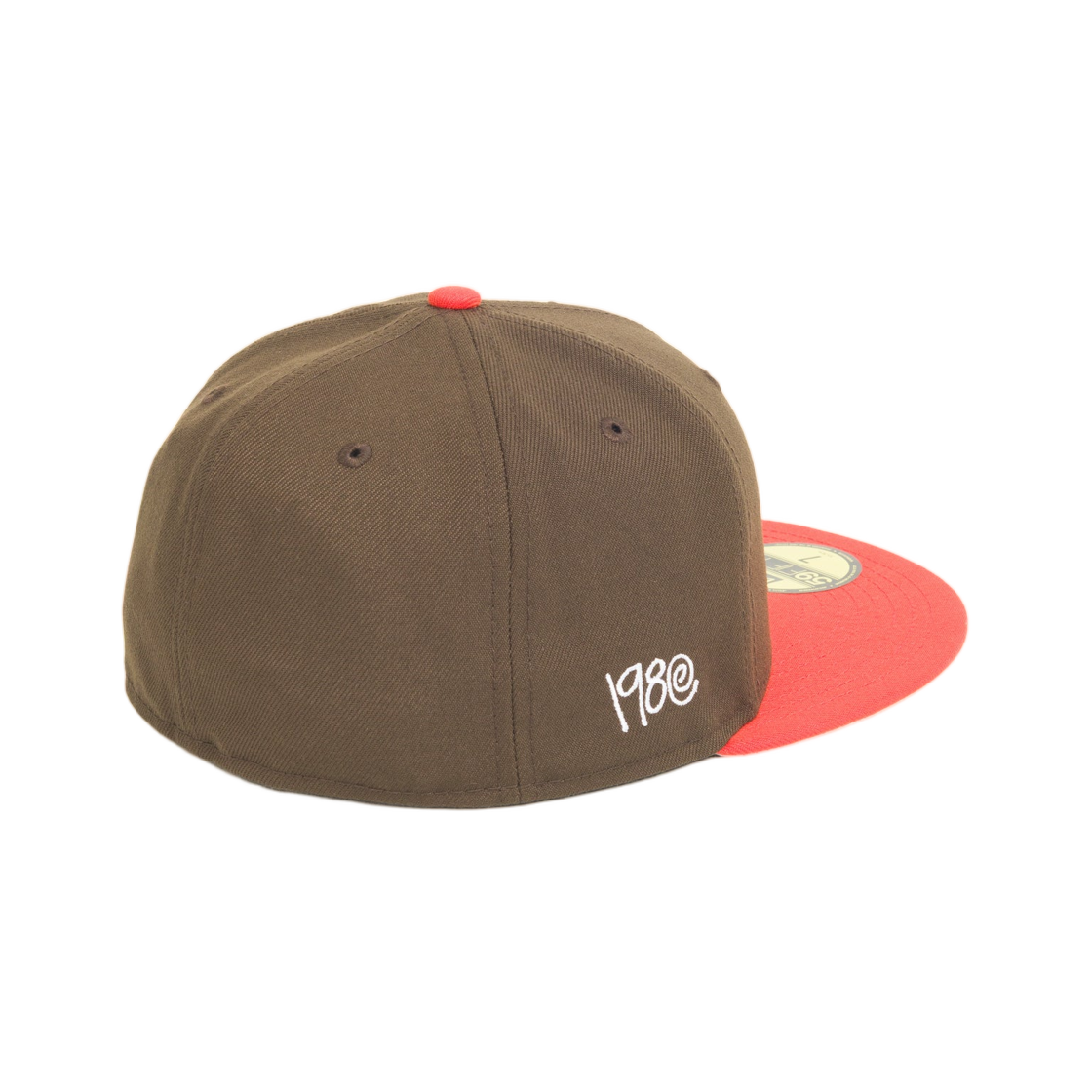 스투시 컬리 S 59피프티 뉴에라 캡 브라운 오렌지(Stussy Curly S 59Fifty New Era Cap Brown Orange) - 3