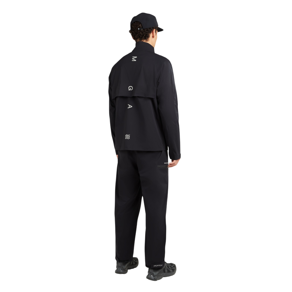 매너스 골프 2.5L 퍼텍스 방수 자켓 블랙(Manors Golf 2.5L Pertex Water Proof Jacket Black) - 3