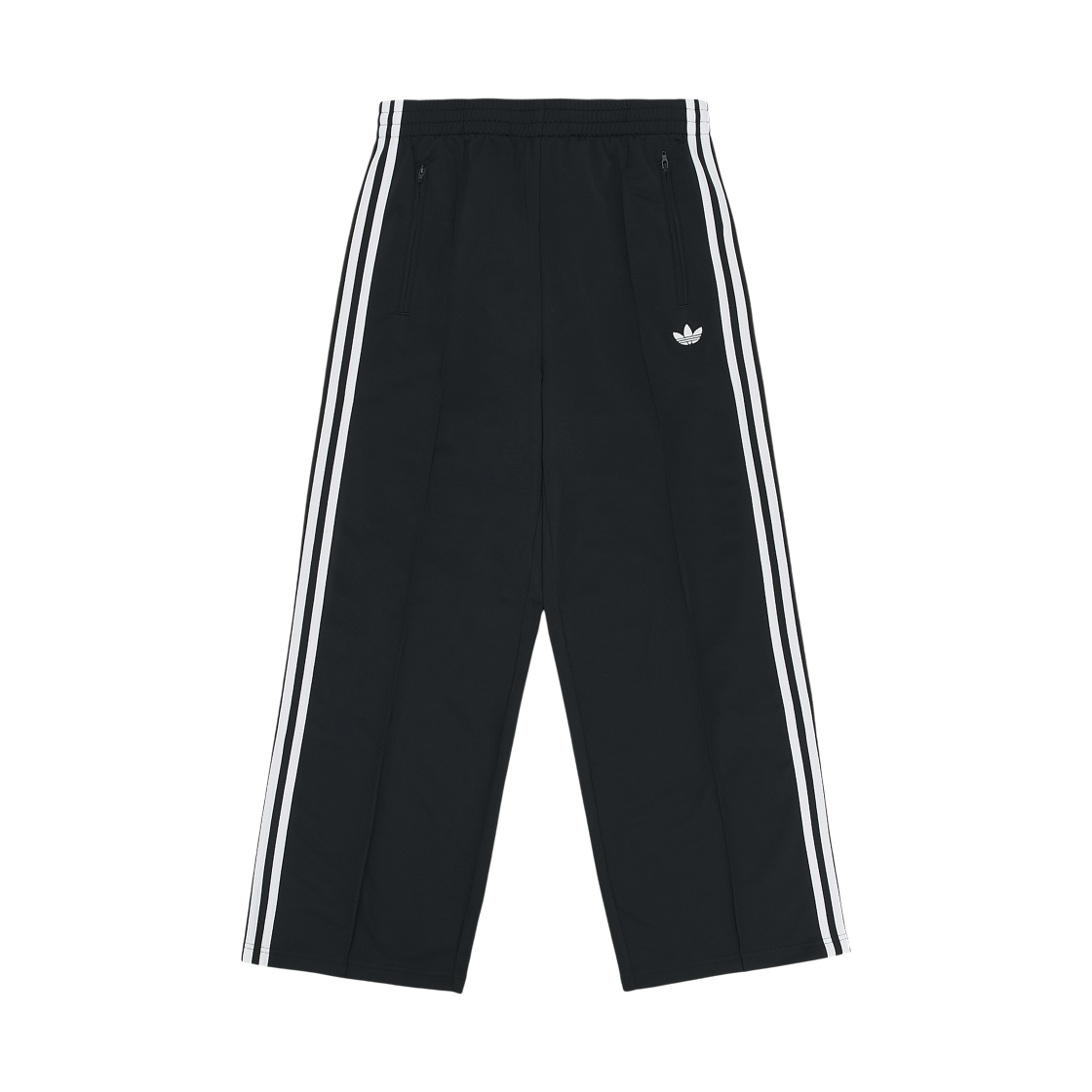 KD7976 (W) Adidas Firebird Loose Track Pants Black White - KR Sizing