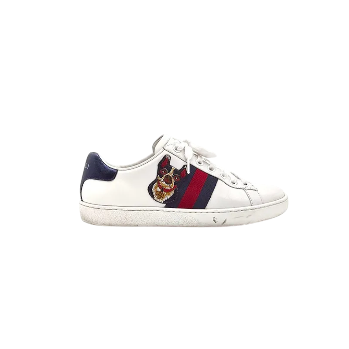 IT7RFG9RCVT7 Gucci Ace Boston Terrier Sneakers