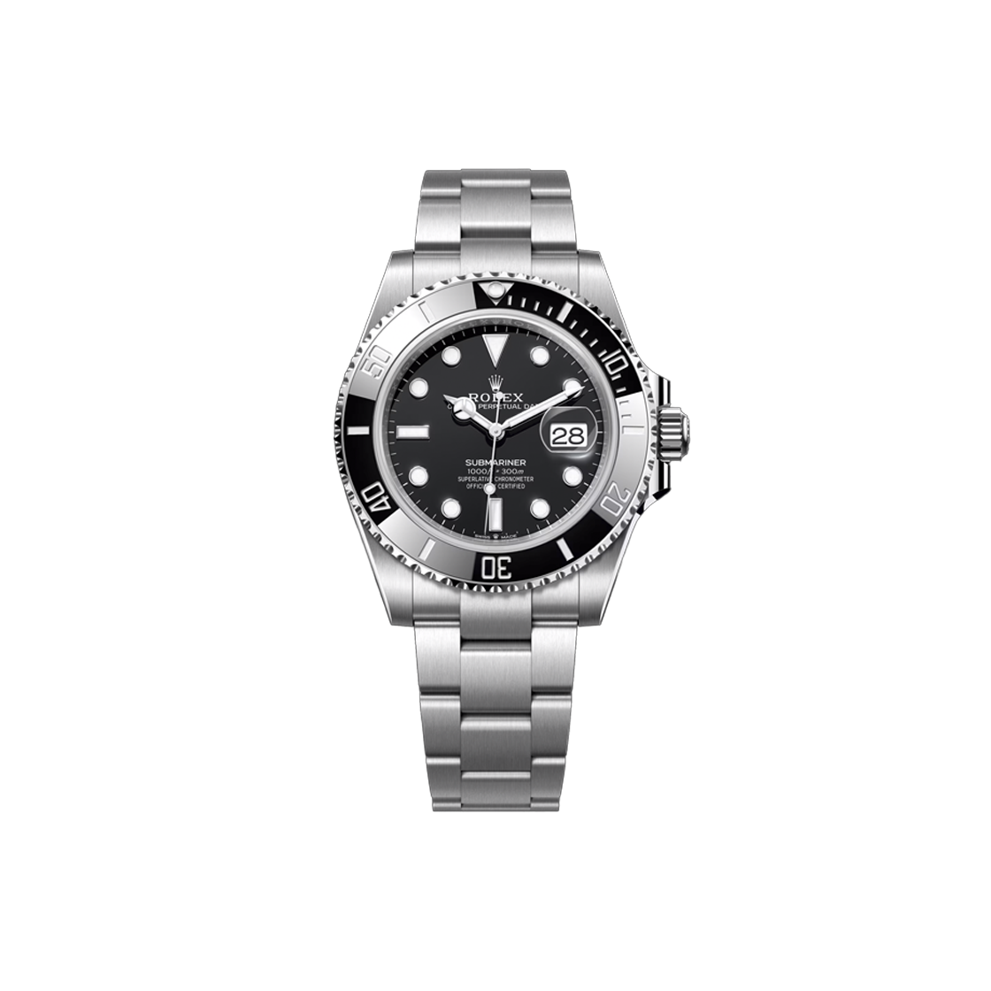 롤렉스 서브마리너 블랙 바+도트 오이스터(Rolex Submariner Black Dial Oyster)