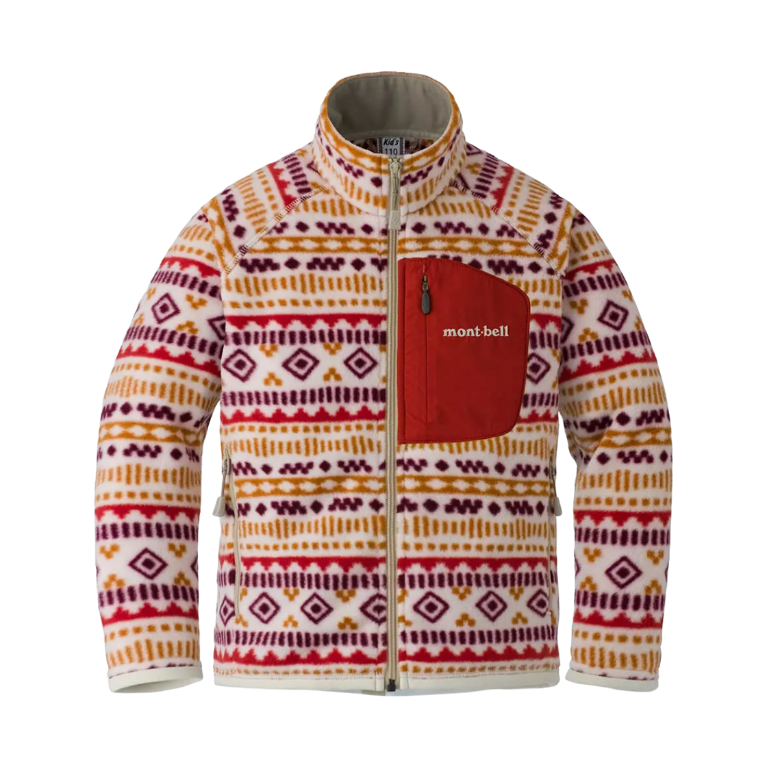 1106769 (Kids) Montbell Climaplus100 Print Jacket #4