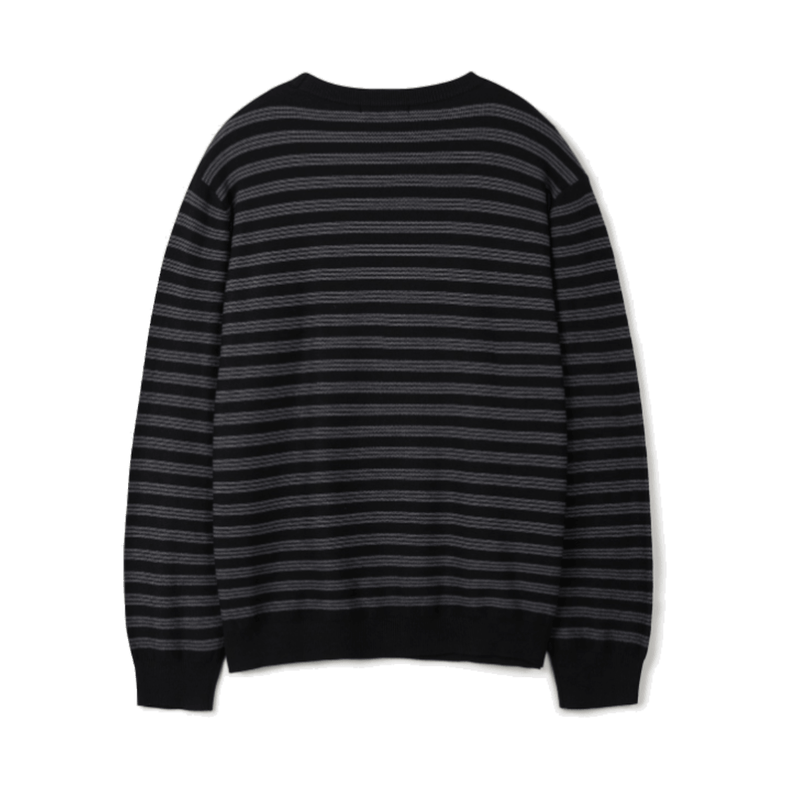 24/7 시리즈 멀티 스트라이프 니트 스웨터 블랙(24/7 series Multi Stripe Knit Sweater Black) - 2