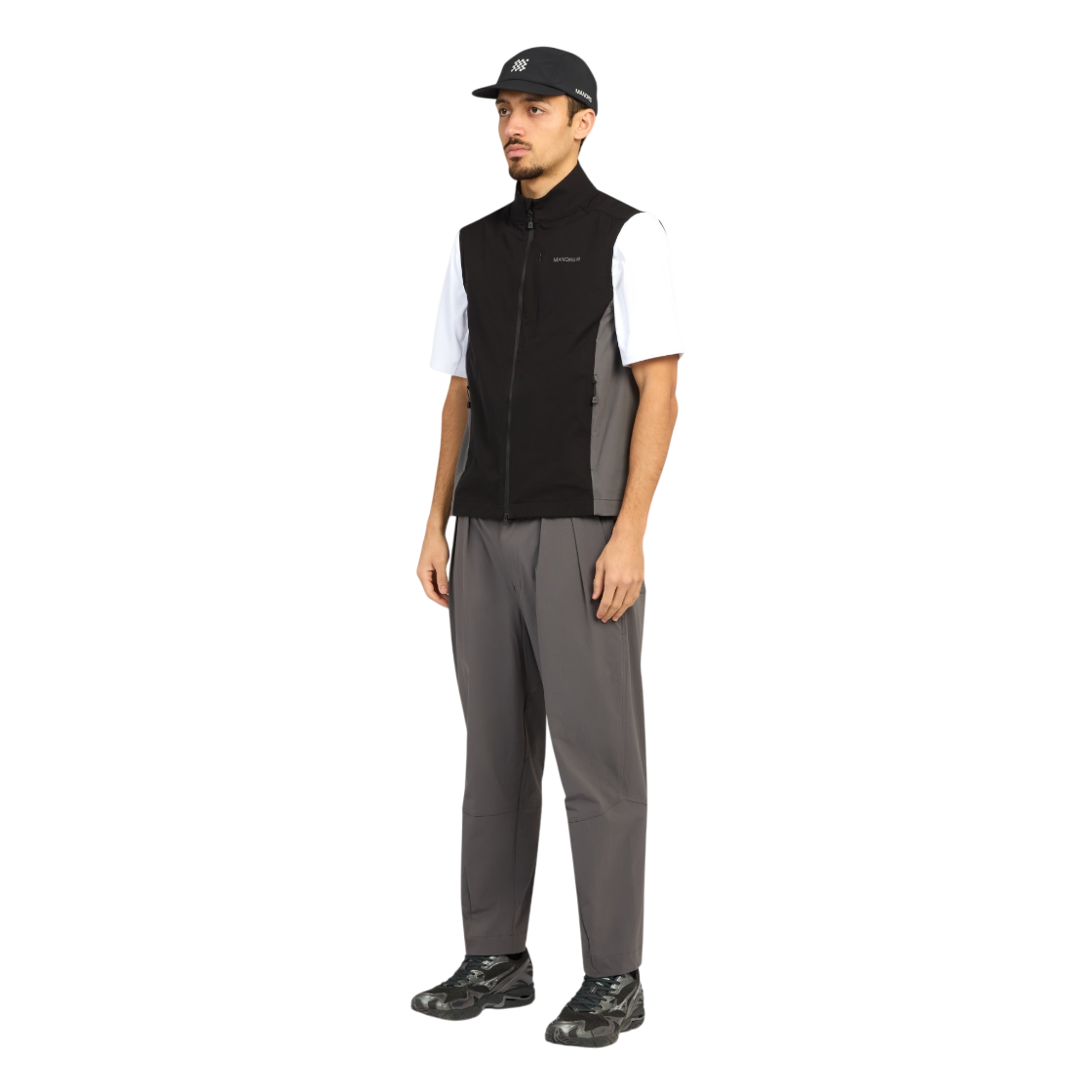 매너스 골프 라이트웨이트 코스 길렛 블랙(Manors Golf Lightweight Course Gilet Black) - 2