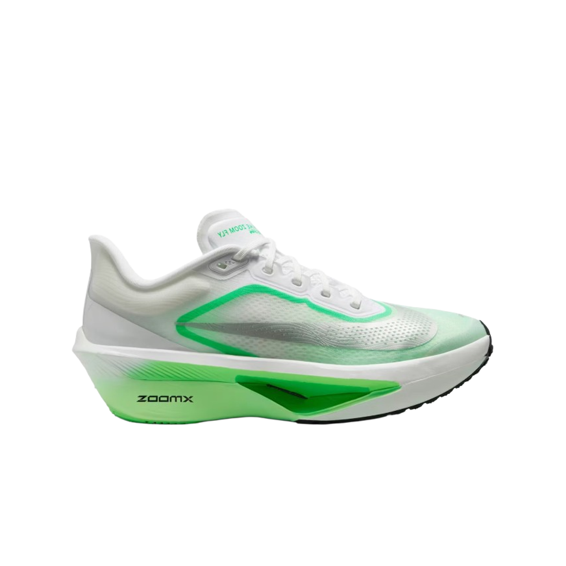 FN8455-107 (W) Nike Zoom Fly 6 White Illusion Green