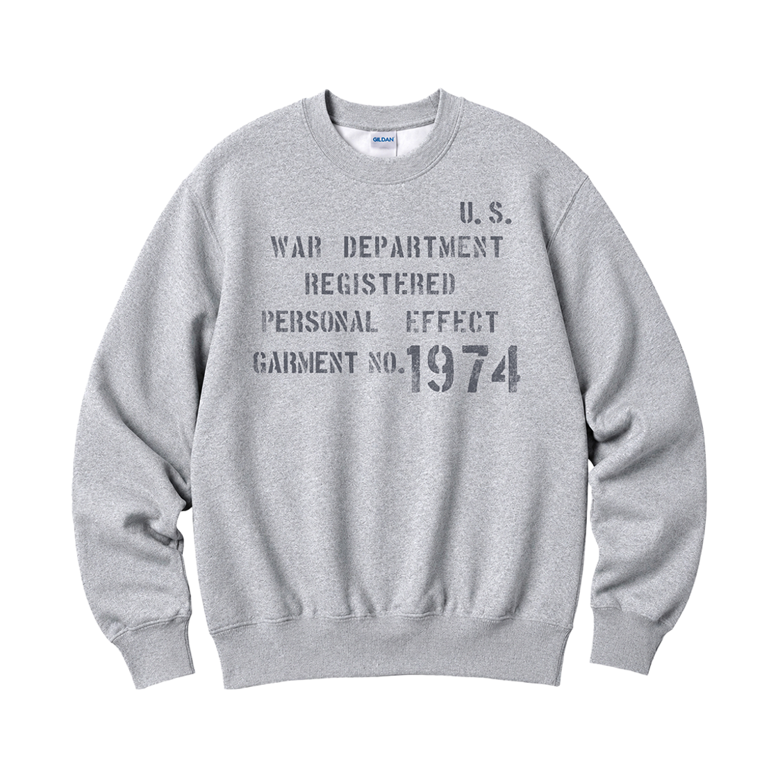 88000_copy Gildan X Vintage Collection 1974 Crewneck Sweat shirt Gray