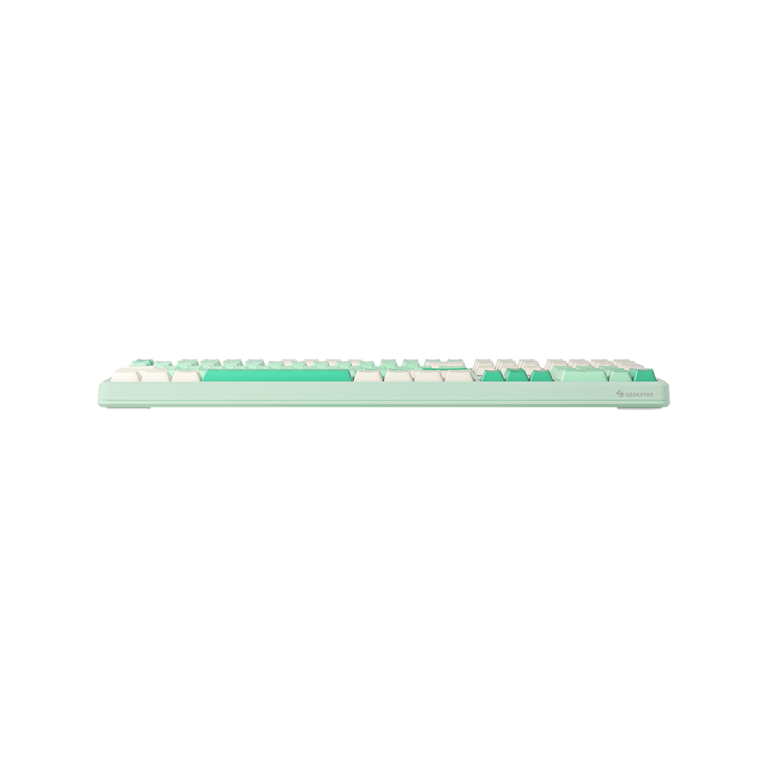 긱스타 GKG108ADE 유무선 사무용 게이밍 기계식 풀배열 키보드, HMX 소다축 (5 color)(Geekstar GKG108ADE Wired & Wireless Full-Sized Mechanical Office & Gaming Keyboard (5 Colors)) - 3