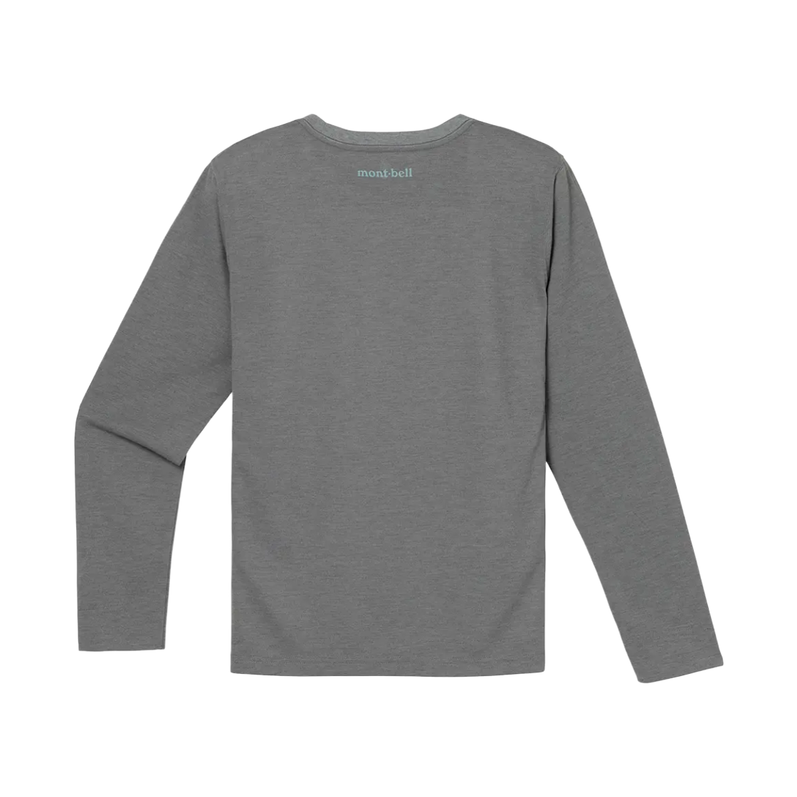 (W) 몽벨 위크론 롱슬리브 로프 티셔츠 다크 그레이((W) Montbell Wickron Long Sleeve Rope T-Shirt Dark Gray) - 2