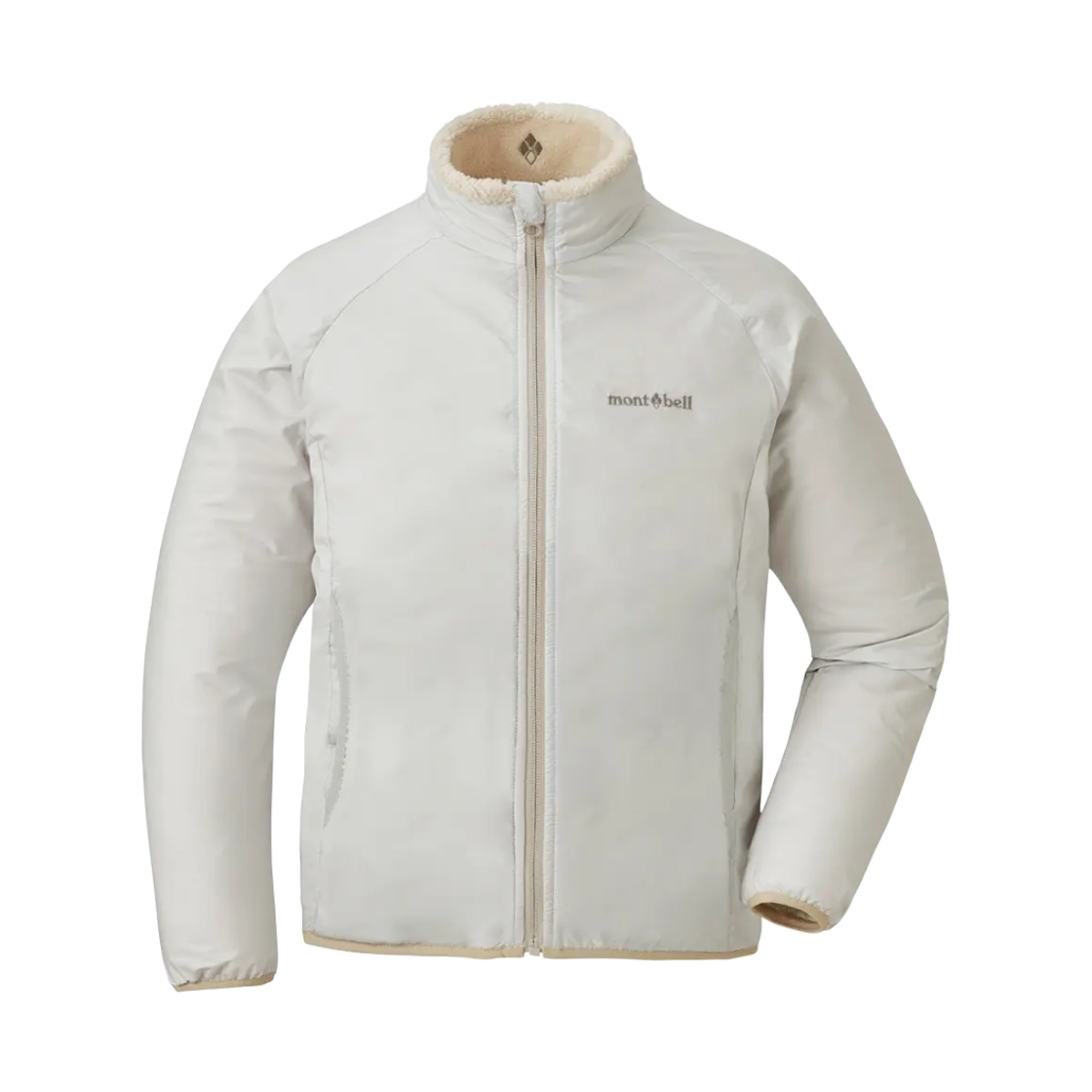 (키즈) 몽벨 클라이마에어 리버시블 자켓 아이보리((Kids) Montbell Climaair Reversible Jacket Ivory) - 2