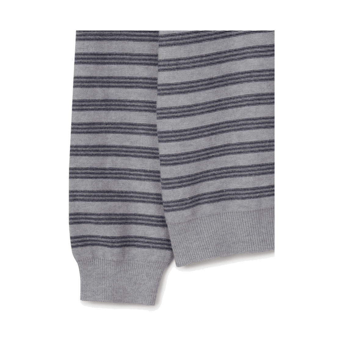 24/7 시리즈 멀티 스트라이프 니트 스웨터 그레이(24/7 series Multi Stripe Knit Sweater Gray) - 4