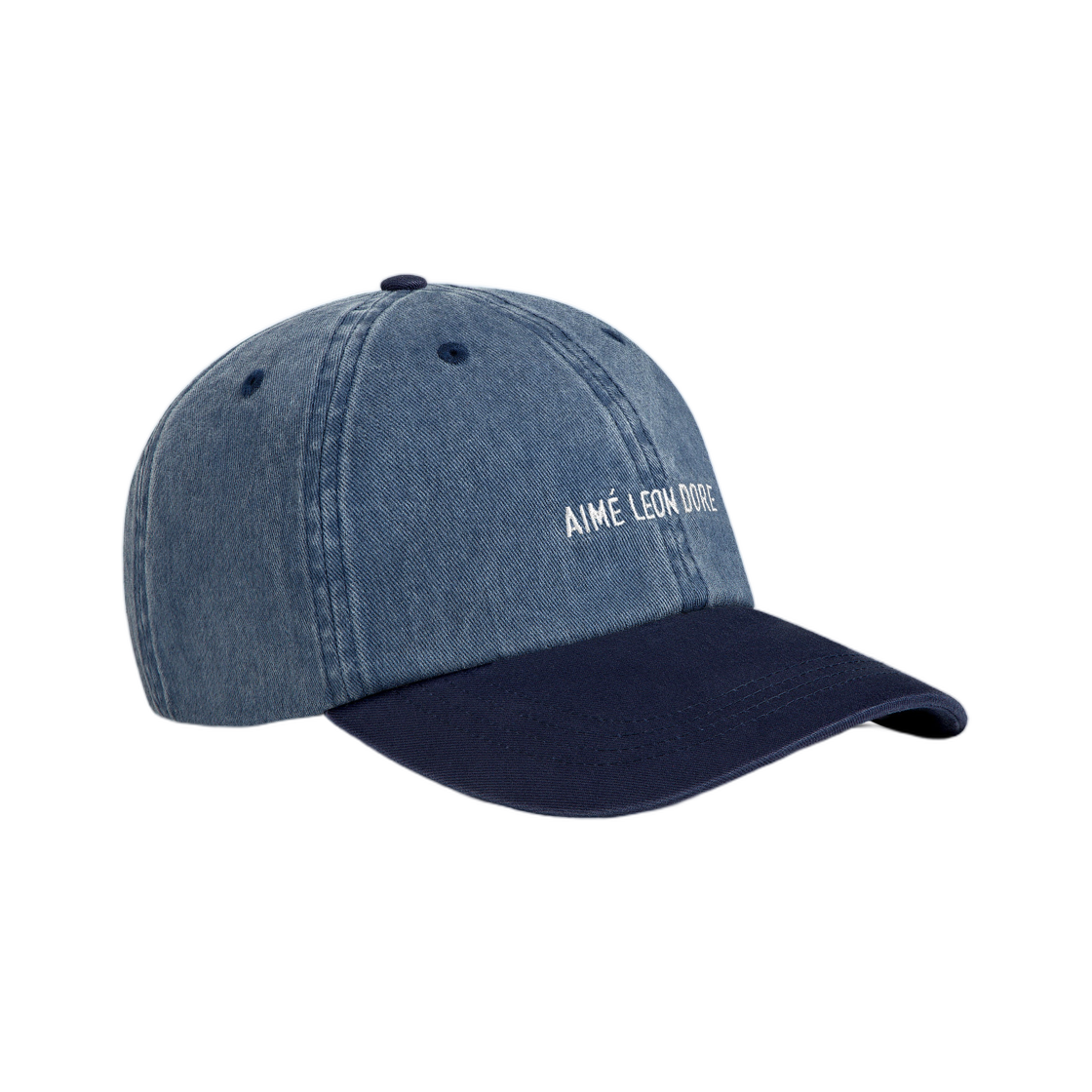 에메 레온 도르 피그먼트 다이드 로고 햇 블루 인디고(Aime Leon Dore Pigment Dyed Logo Hat Blue Indigo) - 2