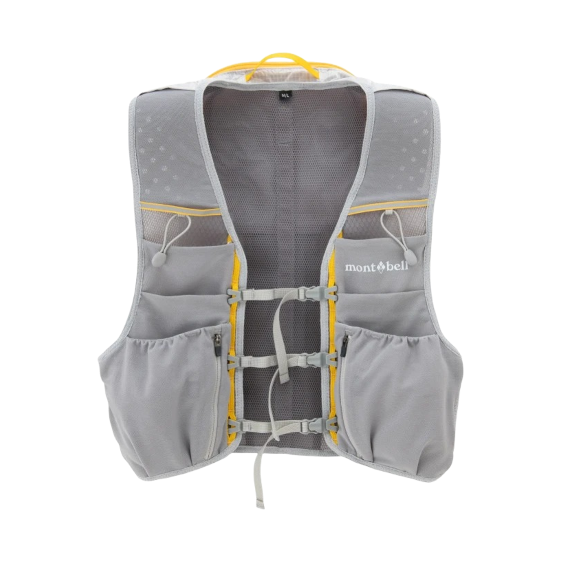 1133542 Montbell Cross Runner Vest Pack 3 Light Gray