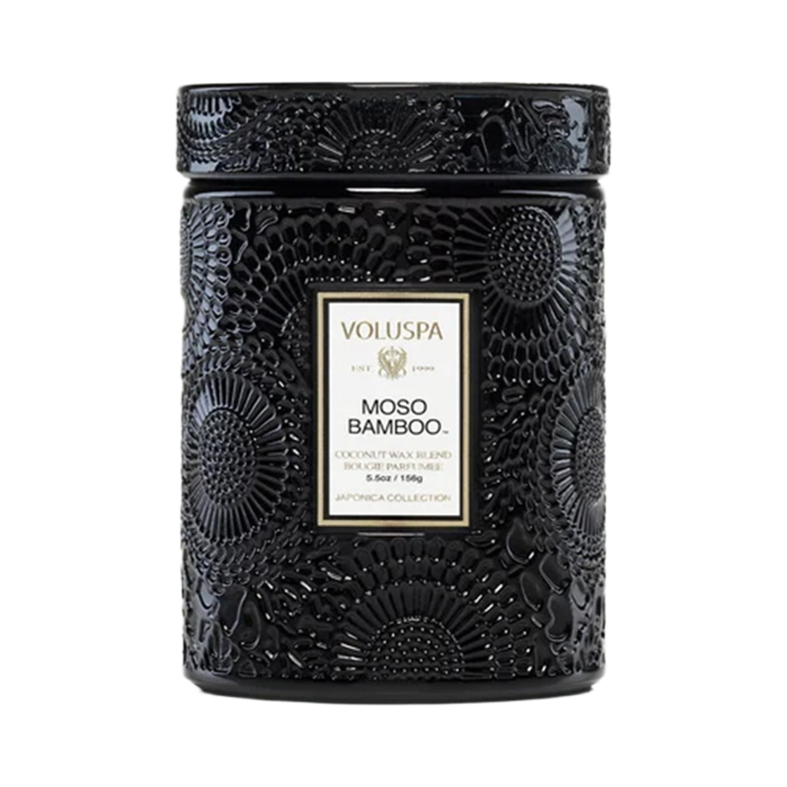 볼루스파모소뱀부 M글라스 5.5oz(VOLUSPA Moso Bamboo M Glass Candle 5.5oz)