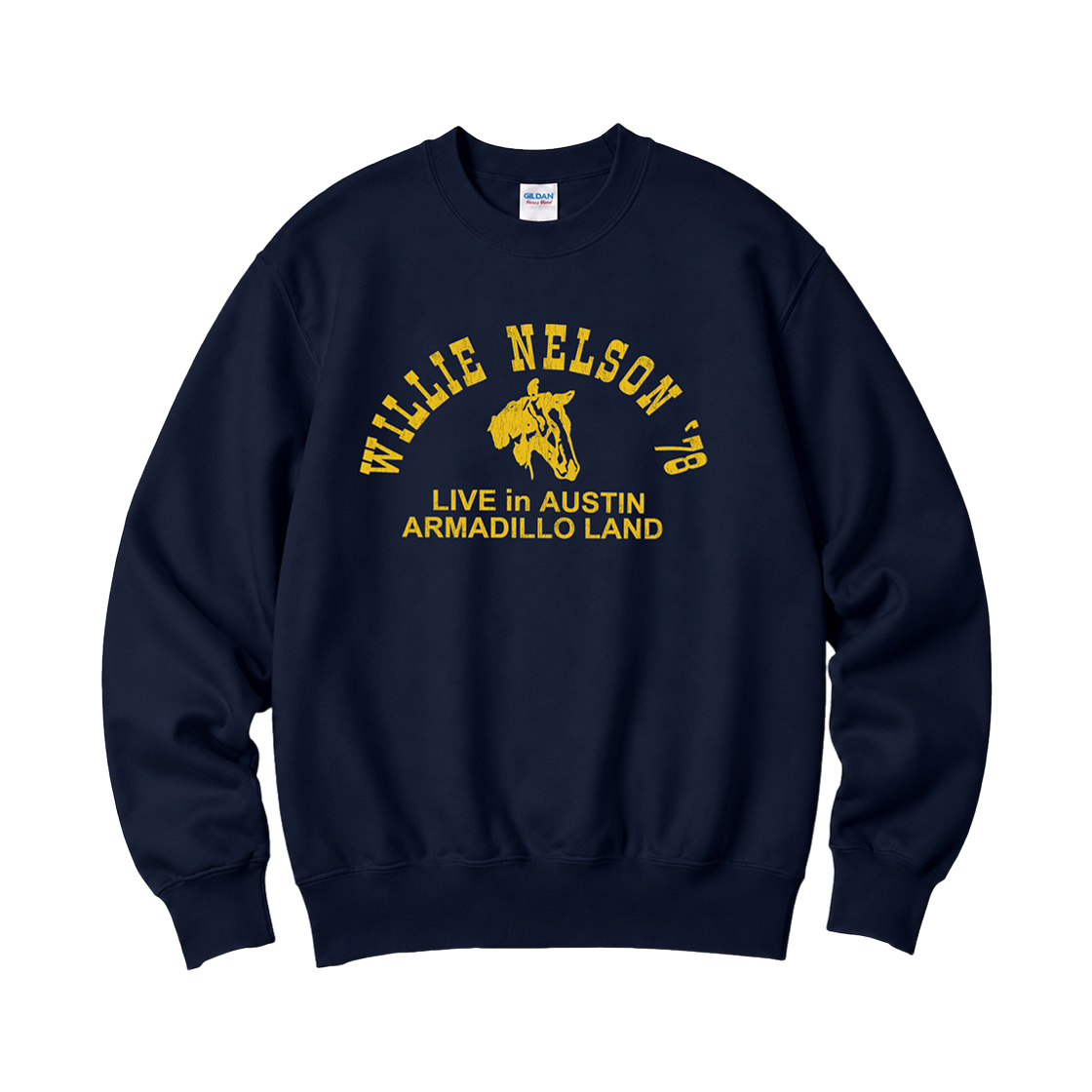 88000_copy Gildan X Vintage Collection NELSON Crewneck Sweat shirt Navy