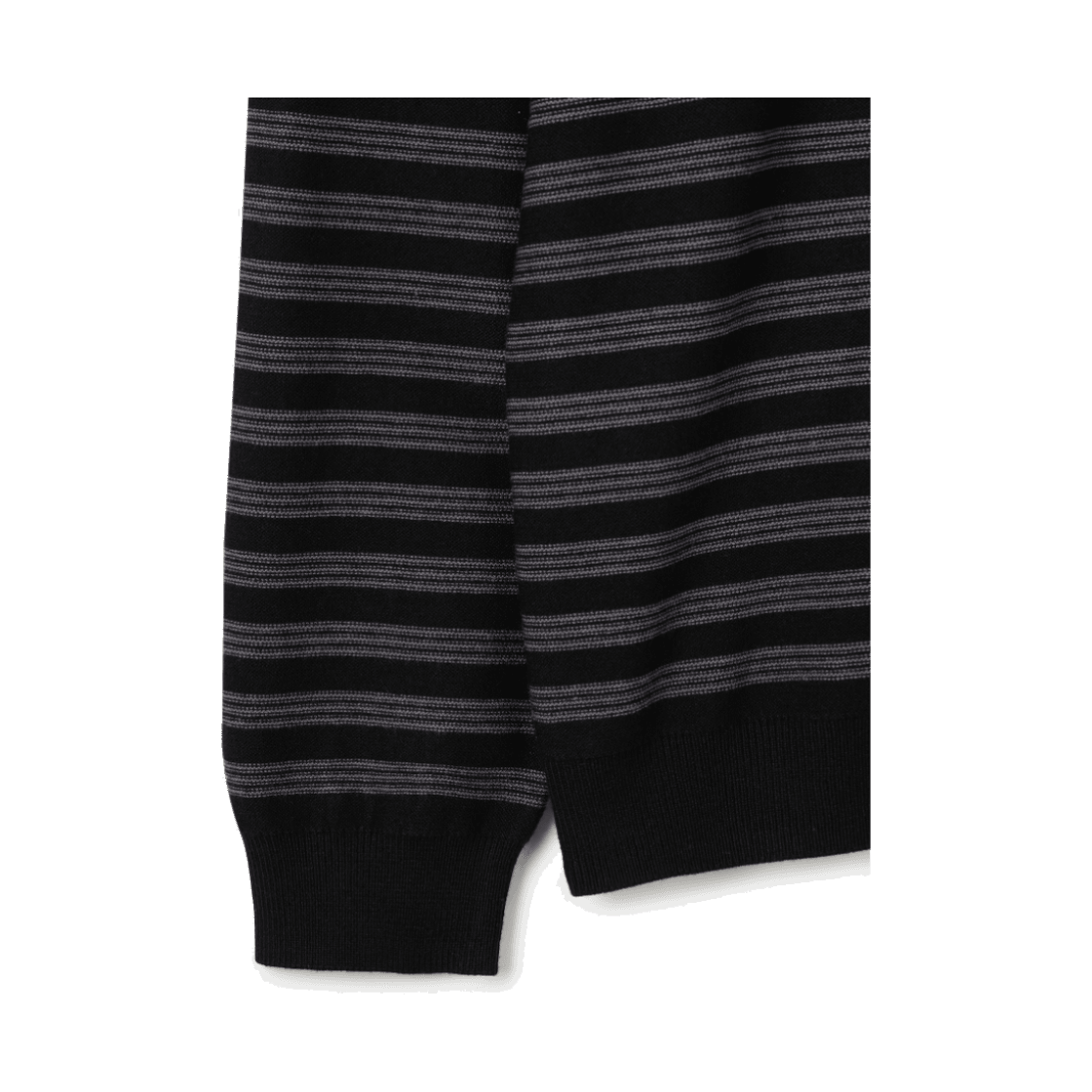 24/7 시리즈 멀티 스트라이프 니트 스웨터 블랙(24/7 series Multi Stripe Knit Sweater Black) - 4