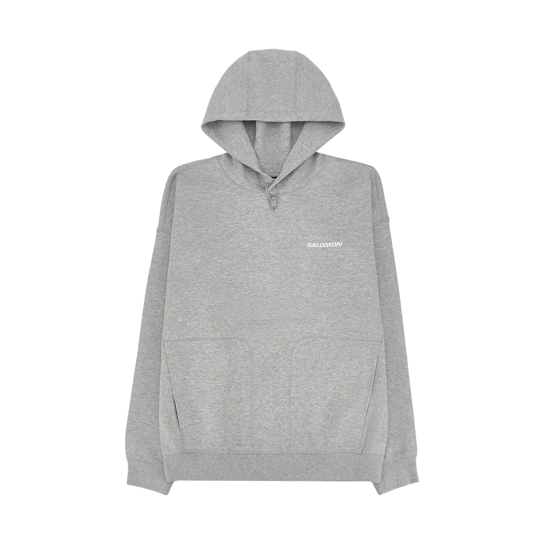 LD0390300 Salomon UNI Link Sweat Hoodie Melange Grey