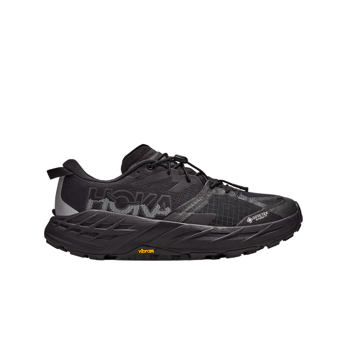 1176674-BBNB Hoka Speedgoat 7 Gore-Tex Black Carbon Black