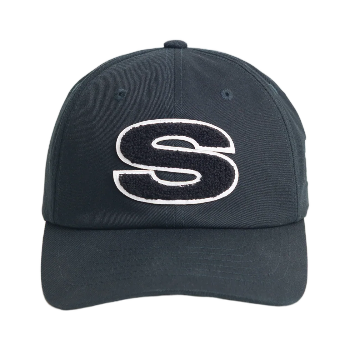 1311061 Stussy Chenille S Snapback Cap Onyx