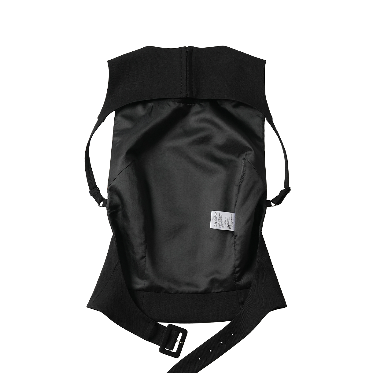 트루엘 오픈 백 탑 블랙(Trooel Open Back Top Black) - 2
