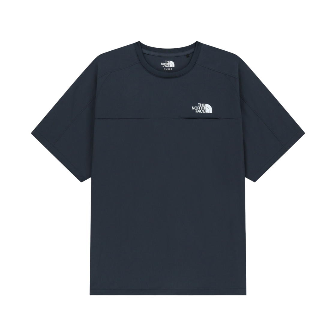 NT7US29L The North Face Ice Run Pocket S/S R/Tee NAV