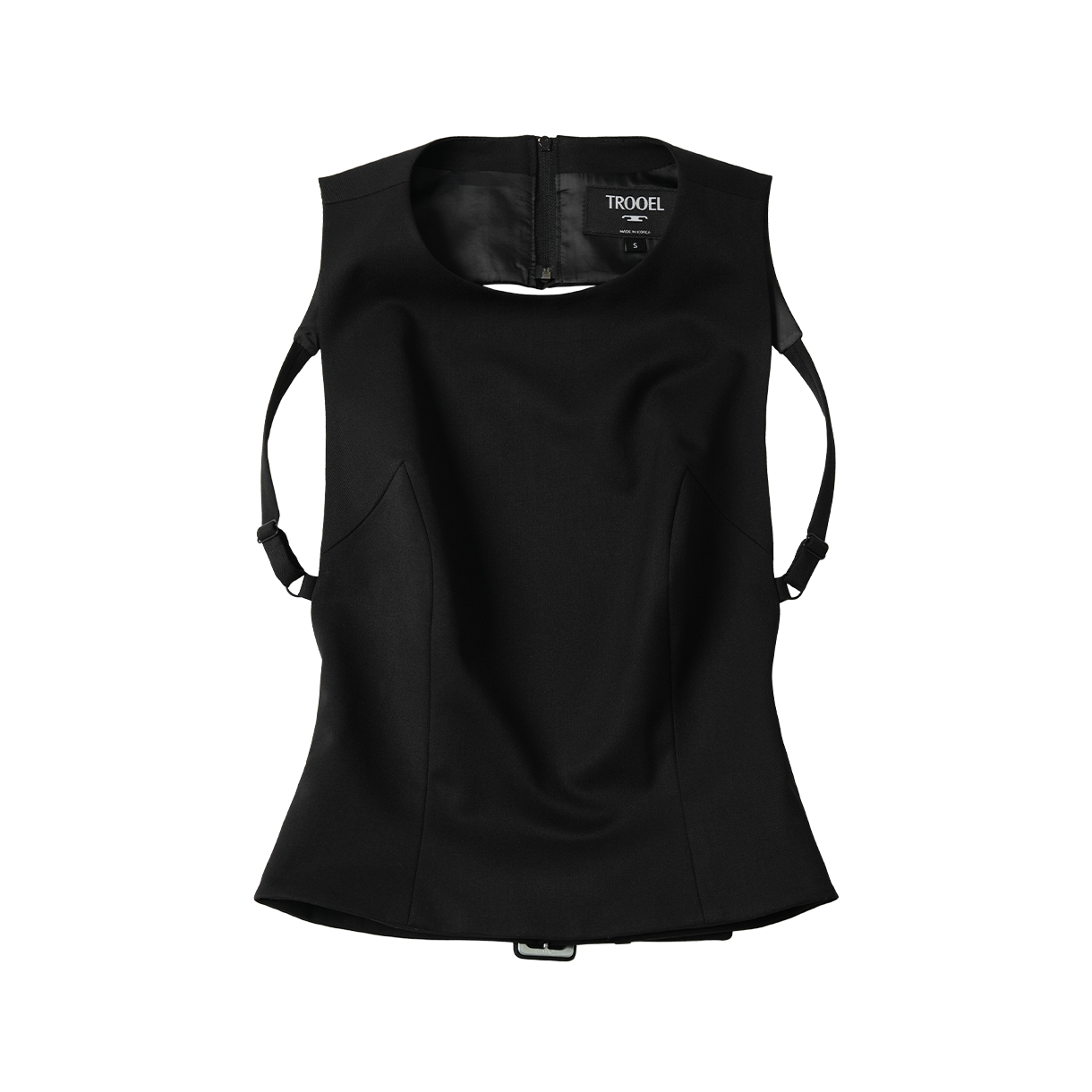 24SPTP5006T-BK Trooel Open Back Top Black
