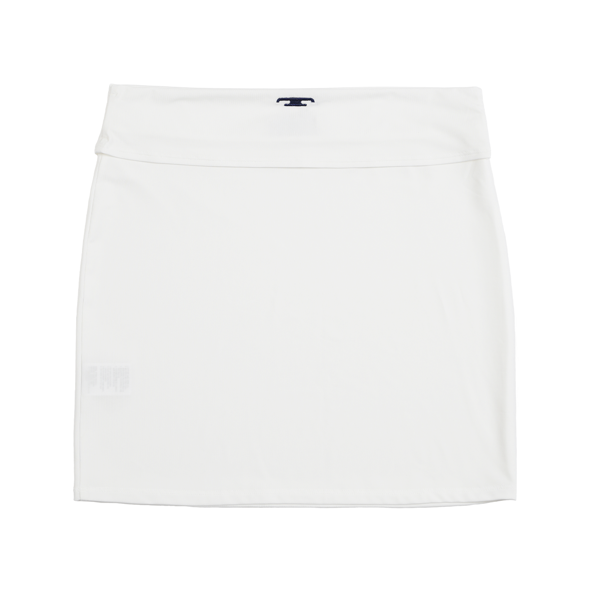 트루엘 오페이크 폴드오버 미디 스커트 화이트(Trooel Opaque Fold Over Midi Skirt White) - 2