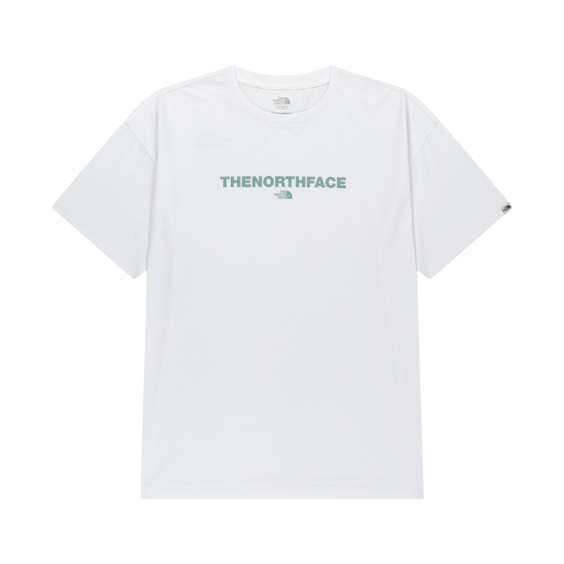 NT7US27K The North Face Logo S/S R/Tee WHT