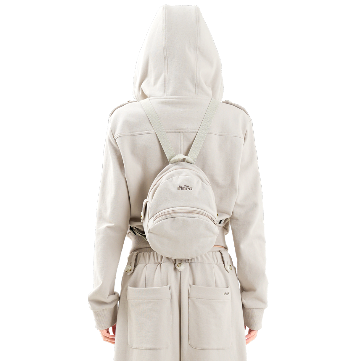 더이너스 미니 로고 백팩 베이지(The Innrs The Mini Logo Backpack Beige) - 3