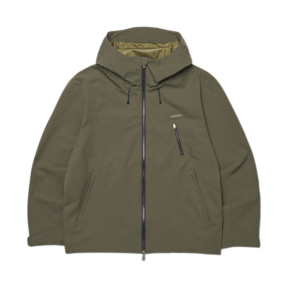 NMWF62WB02KHA NOMANUAL Splitform Wind Shell Khaki
