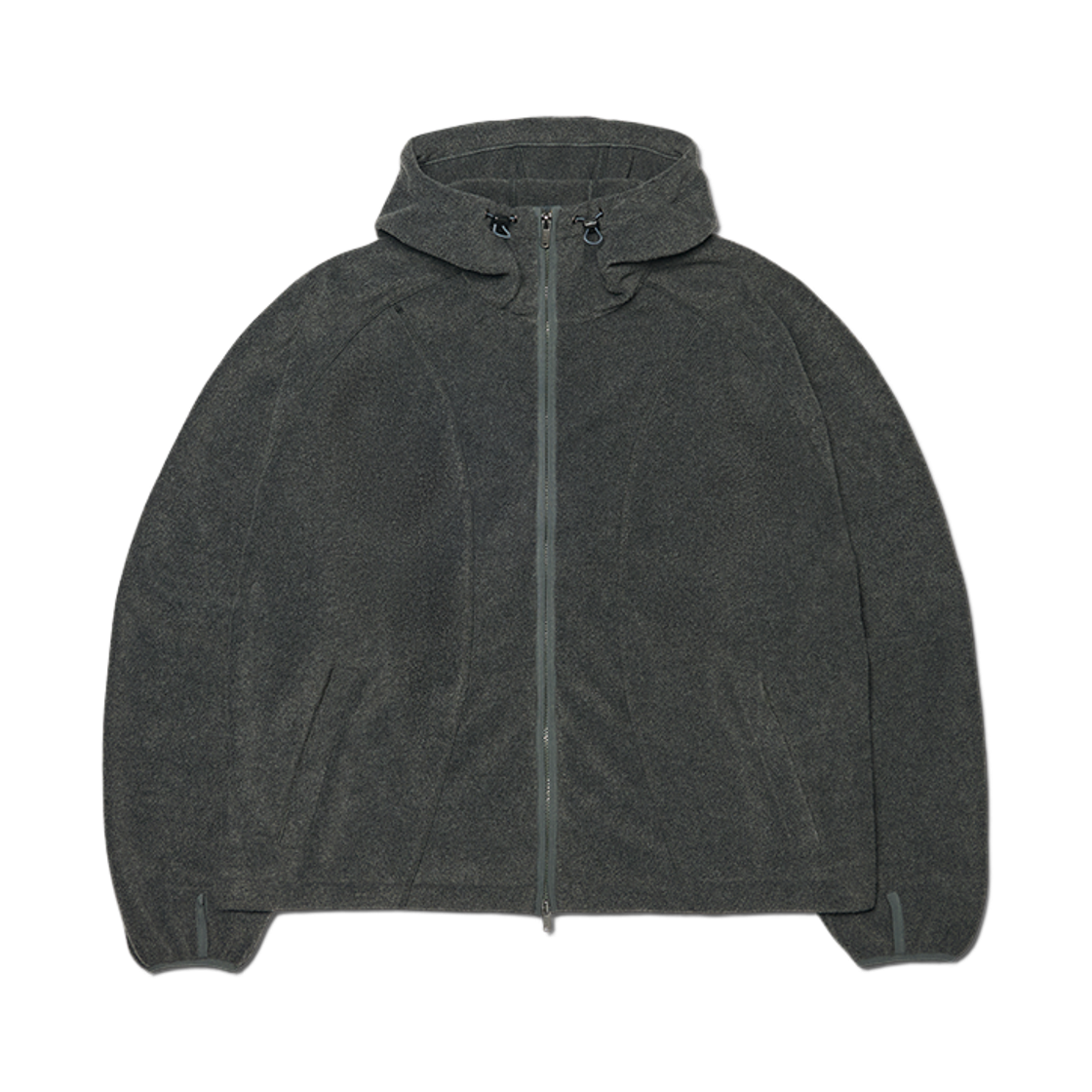 NMWF62FT03CHA NOMANUAL Bound Shell Fleece Charcoal