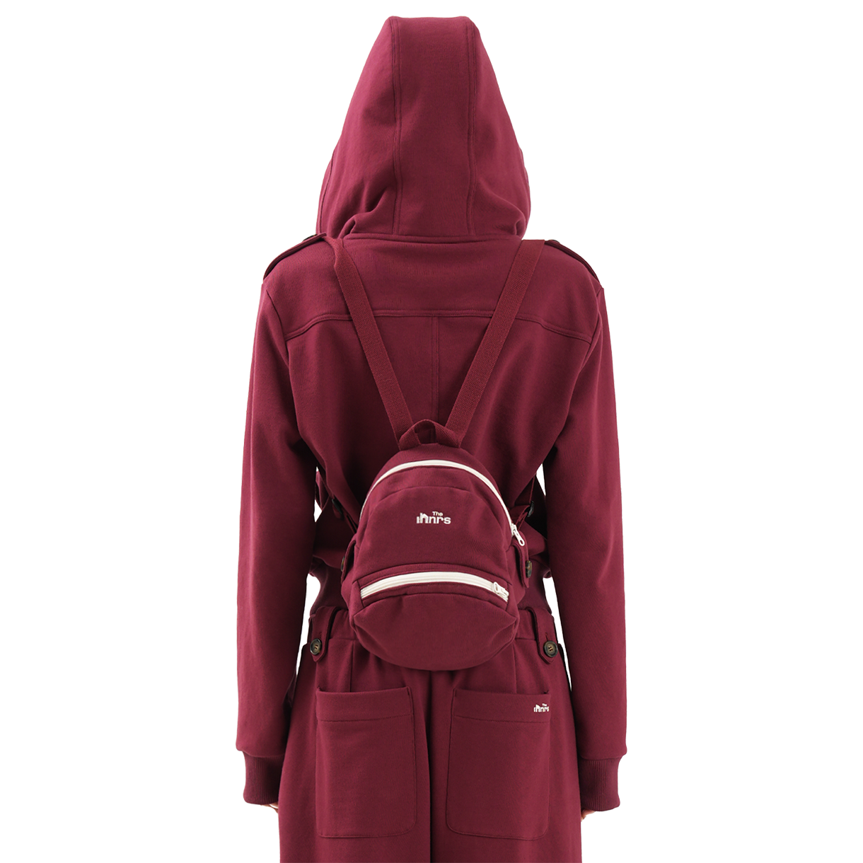 더이너스 미니 로고 백팩 버건디(The Innrs The Mini Logo Backpack Burgundy) - 3