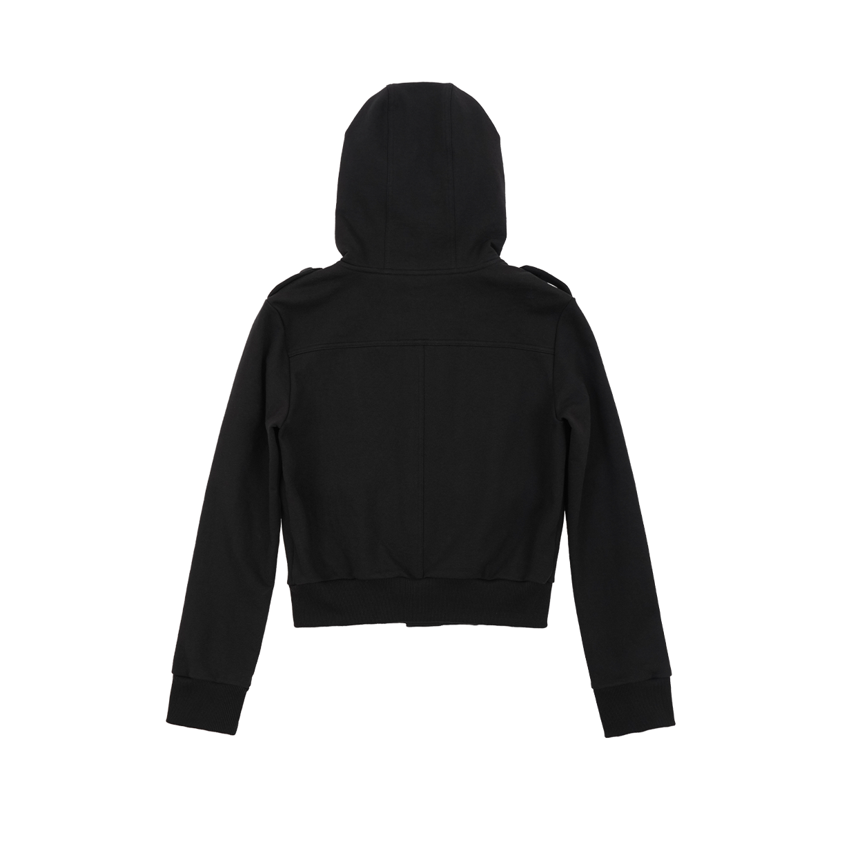 더이너스 버튼업 집업 후드 자켓 블랙(The Innrs The Detailed Button-Up Hoodie Jacket Black) - 2