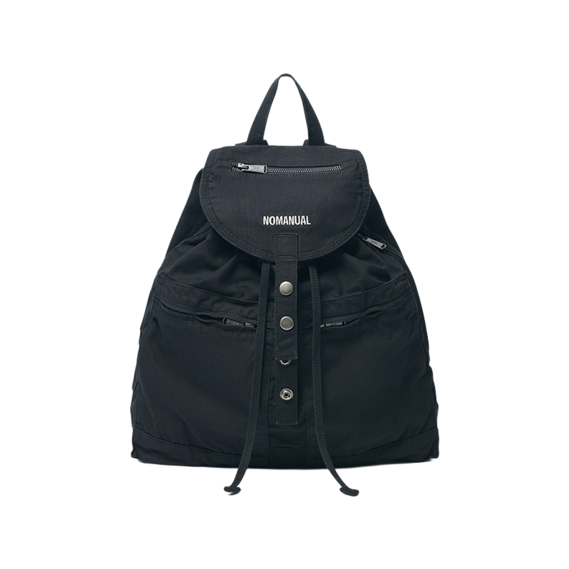 NMWF62BG02WBK NOMANUAL VTG Relaxed Backpack Washed Black