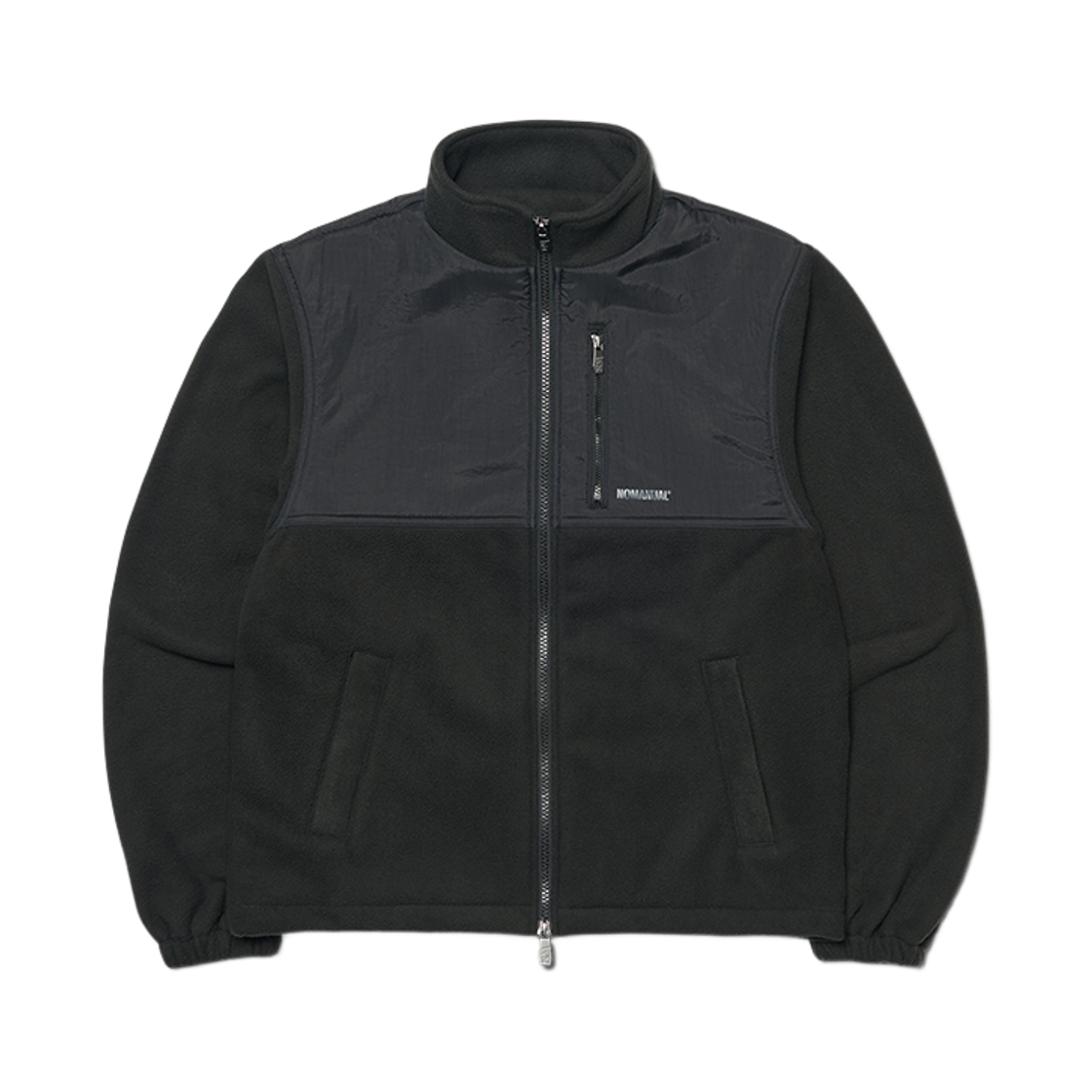NMWF62FT01BLK NOMANUAL C.B Fleece Jacket Black