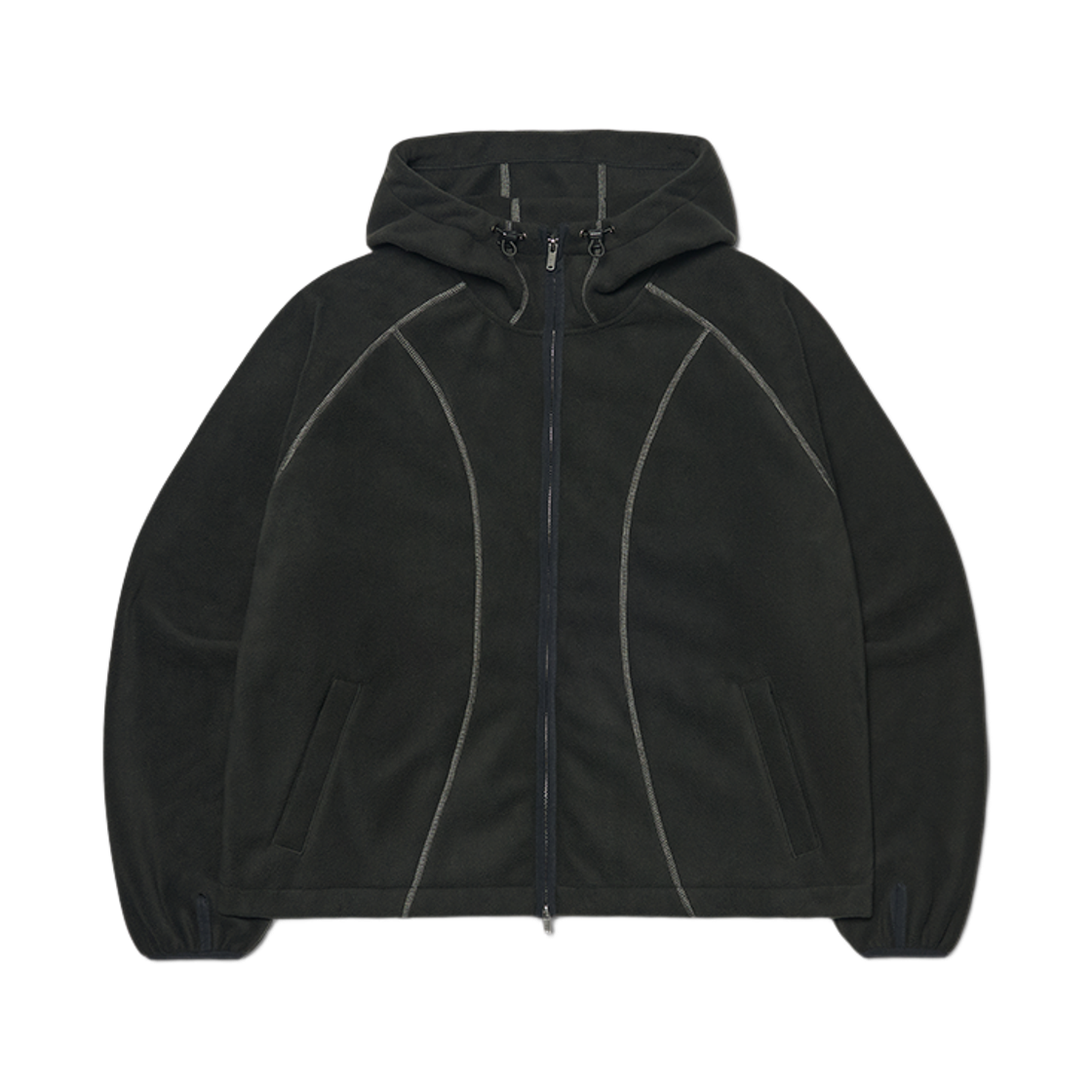 노매뉴얼 바운드 쉘 플리스 블랙(NOMANUAL Bound Shell Fleece Black) - 1