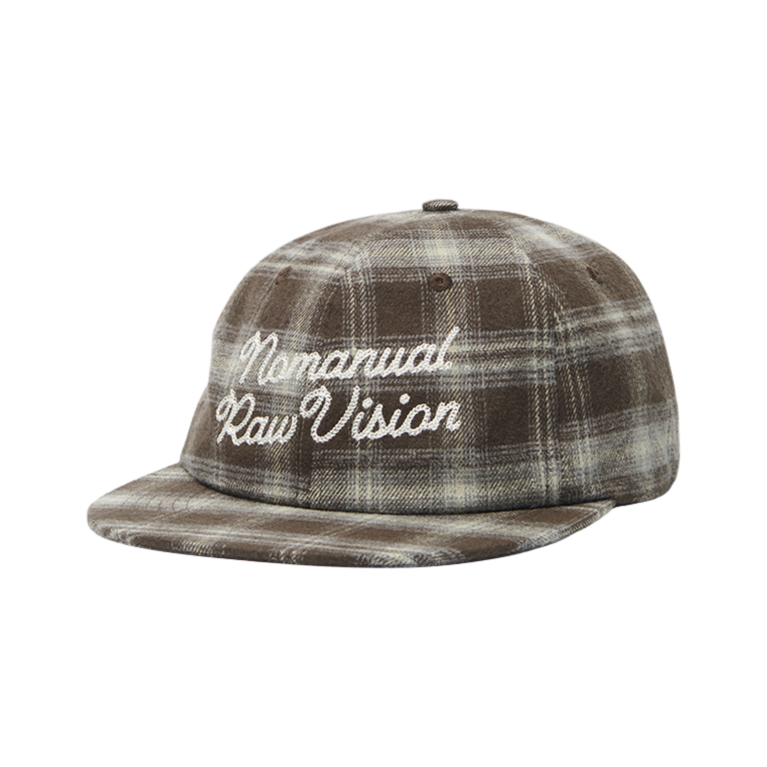 NMWF62HG02BRW NOMANUAL N.R Check Ball Cap Brown
