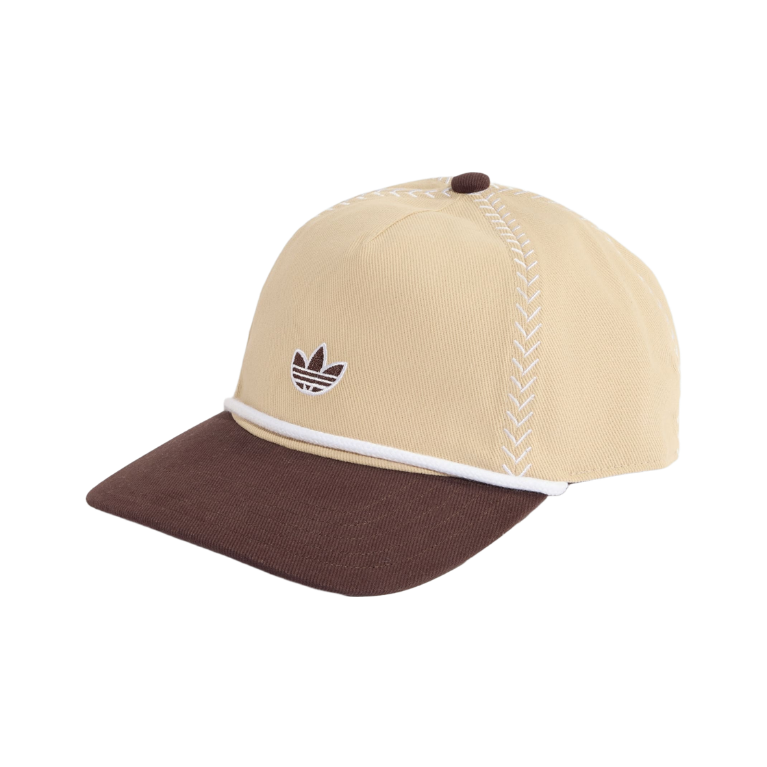 KS9407 Adidas Dad Cap with Rope Khaki Three Aurora Coffee