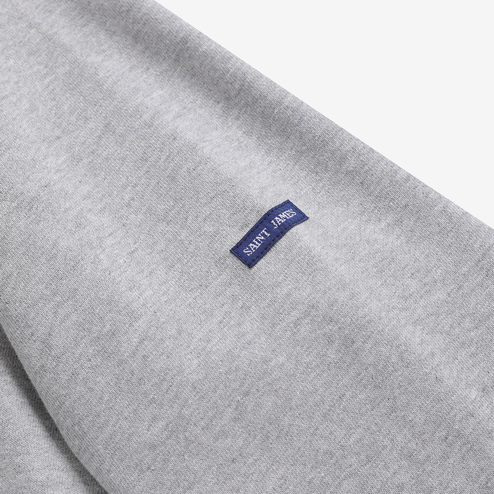 세인트제임스 봉봉 쁘띠 후디 집업 GRY ASJF2G3KR07-GRY(Saint James Bon Bon Petit Hoodie Zip GRY) - 4