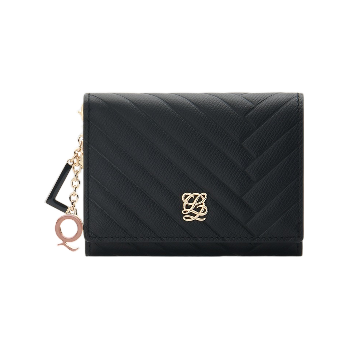 LVST3FM12FI0BL0171 Louis Quatorze Essential Business Card Wallet Black