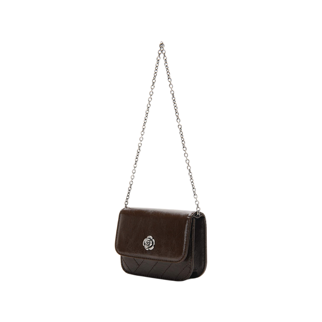 루이까또즈 클래식 로즈 마이크로백 브라운(Louis Quatorze Classic Rose Micro Bag Brown) - 2