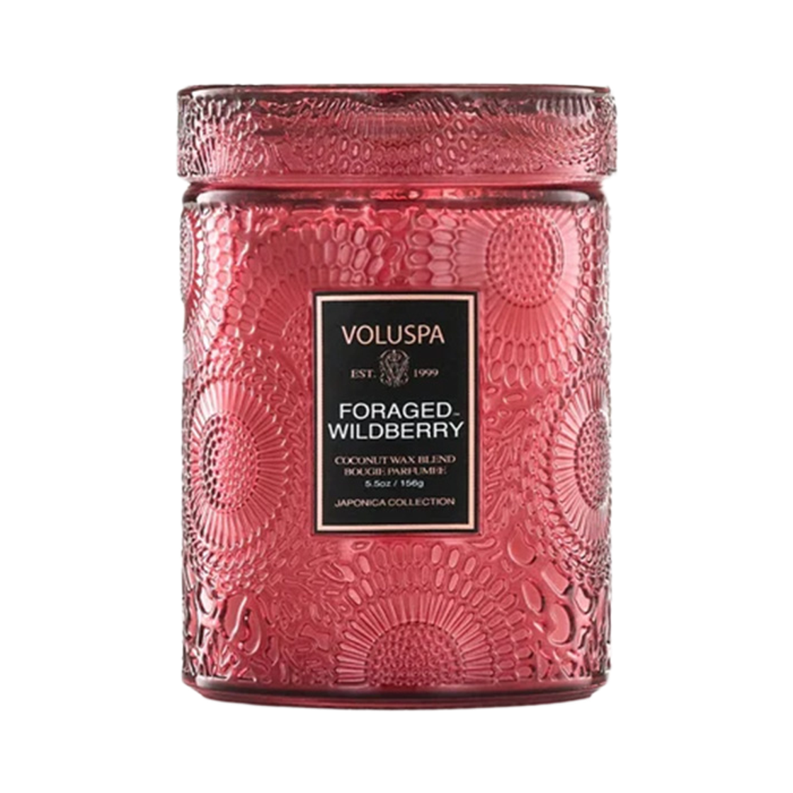 볼루스파포리지드 와일드베리 M글라스 5.5oz(VOLUSPA Foraged Wildberry M Glass Candle 5.5oz) - 1
