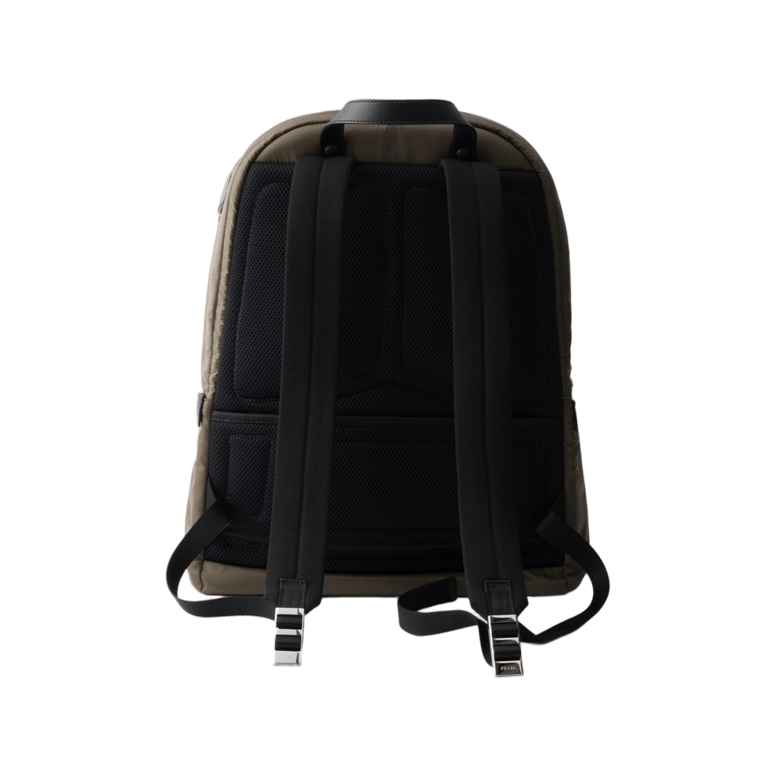 프라다 리나일론 앤 사피아노 레더 백팩 스모키 그레이(Prada Re-Nylon and Saffiano Leather Backpack Smoky Gray) - 2